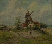 Landscape with mill Caspar David Friedrich